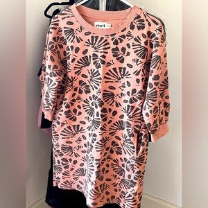 Pact Cotton Tunic Dress Small